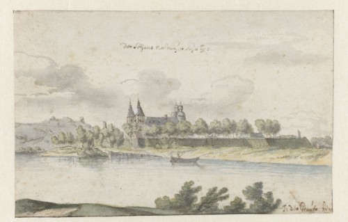View of Fort Navagne, Limburg, 1670. Creator: Josua de Grave.