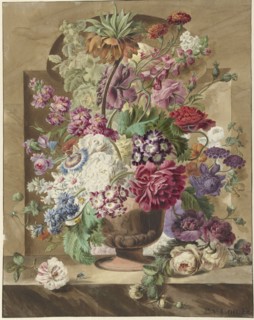 Flower arrangement, 1745-1784. Creator: Pieter van Loo.