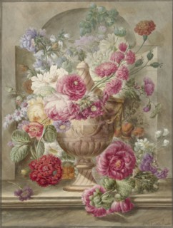 Vase with Flowers, 1745-1784. Creator: Pieter van Loo.
