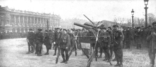'La delivrance de l'Alsace et de la Lorraine celebree a Paris le 17 novembre 1918.  Creator: Unknown.