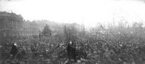 'La delivrance de l'Alsace et de la Lorraine celebree a Paris le 17 novembre 1918.  Creator: Unknown.