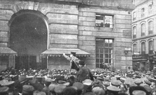 'Journees inoubliables a Strasbourg; Le 10 novembre 1918, l'avenement de la republique..., 1918. Creator: Unknown.