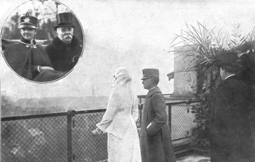 'Les chefs d'etat Allies a Paris; Pendant le sejour du roi d'Italie a Paris, du 19 au 21 dec...,1918 Creator: Unknown.