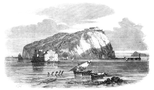 Sketches from Naples - the Island of Nisida, 1857. Creator: Unknown.