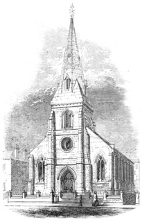 New Congregational Chapel at Hobart Town, 1857. Creator: Unknown.