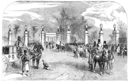 New Buckingham-Gate, St. James's Park, 1857. Creator: Unknown.