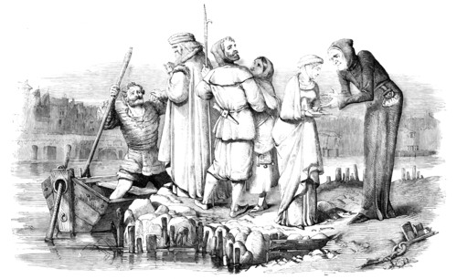 Muriel putting the Sealed Paper into Master Walter's Hand, 1857. Creator: Unknown.