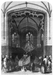 T'he Lying-in-State in Belvoir Castle, 1857. Creator: Unknown.