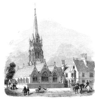 Roman Catholic Church of St. Thomas of Canterbury, Fulham, 1857. Creator: Unknown.