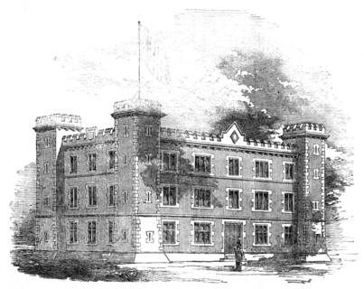 The Lancashire Militia New Depot, at Preston, 1857. Creator: Unknown.