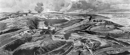 ''De Douaumont et Vaux a Souville et Tavannes', 1916. Creator: Louis Trinquier.