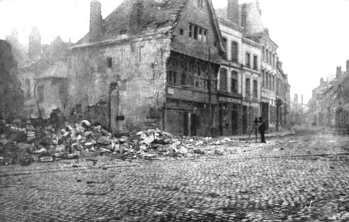 ''La Destruction de Cambrai; Cette destruction systematique de Cambrai...', 1918. Creator: Unknown.