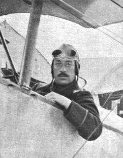 ''Des Braves; Le sous-lieutenant Marchal qui traversa l'Allemagne et survola Berlin', 1916. Creator: Unknown.