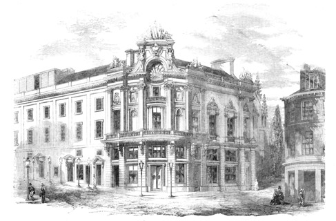 The Queen's Theatre and Opera-house, Edinburgh, 1857. Creator: Unknown.