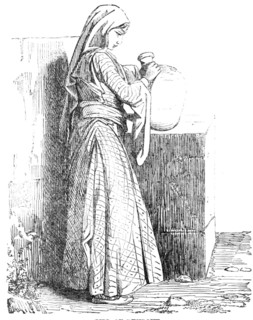 The Desert Route - Girl of Beyrout, 1857. Creator: Unknown.