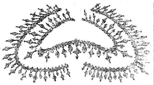 Fringe of Diamonds, 1857. Creator: Unknown.