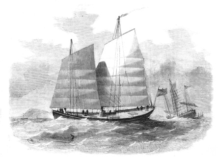 Chinese Merchants' Lorchas, Canton River, 1857. Creators: Edwin Weedon, Unknown.