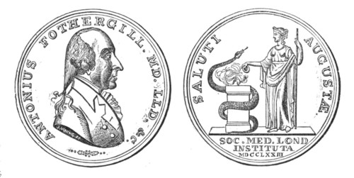 The Fothergillian Gold Medal of the Medical Society of London, 1857. Creator: Unknown.