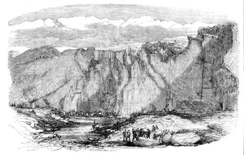 The Granite Quarries at Rubislaw, near Aberdeen, 1857. Creator: Unknown.