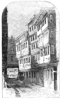 Old Chambers in Middle-Temple-Lane, 1857. Creator: Unknown.