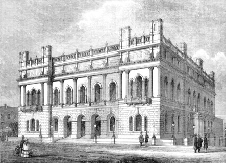 The New Townhall, Blackburn, 1857. Creator: Unknown.
