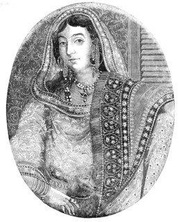 The Queen of Nepaul, 1857. Creator: Unknown.