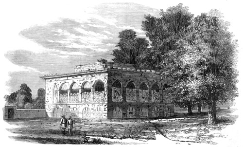 House at Arrah Fortified against the Dinapore Mutineers - from a sketch by Major V. Eyre, 1857. Creator: Unknown.