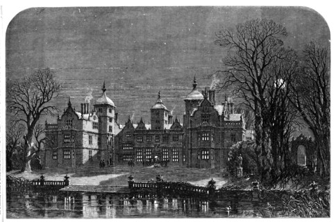 Christmas Reflections - drawn by Samuel Read, 1857. Creator: Mason Jackson.