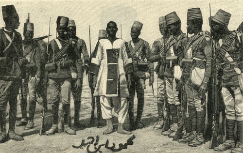 'The Emir Mahmud Under Guard', 1898, (c1900).  Creator: Unknown.