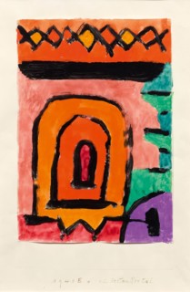 A side portal, 1940. Creator: Klee, Paul (1879-1940).