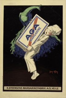 Aga Margarine, 1928. Creator: D'Ylen, Jean (1886-1938).