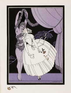 Album dédié à Tamar Karsavina, 1914. Creator: Barbier, George (1882-1932).
