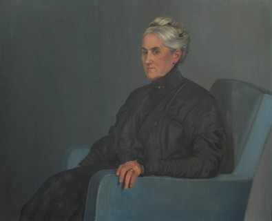 Amalie Bühler-Weber, 1909. Creator: Vallotton, Felix Edouard (1865-1925).
