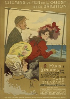 Chemins de fer de l'Ouest et de Brighton, 1905. Creator: Péan, René Louis (1875-1945).