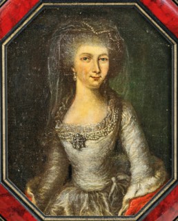 Duchess Elisabeth Christine of Brunswick-Wolfenbüttel-Bevern (1715-1797), Queen of Prussia, c.1740. Creator: Anonymous.