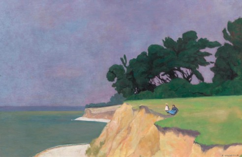 Falaise à Vasouy, 1910. Creator: Vallotton, Felix Edouard (1865-1925).