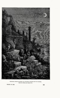 Illustration from "Les terres du ciel voyage astronomique sur les autres mondes" by Camille..., 1884 Creator: Anonymous.