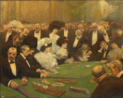 In the casino, c.1907. Creator: Boettinger, Hugo (1880-1934).