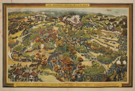 Les grandes batailles d'Alsace, c.1920. Creator: Auglay, Lucien (1880-1947).