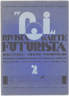 Noi. Rivista d'arte futurista , 1923-1925. Creator: Marinetti, Filippo Tommaso (1876-1944).