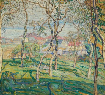 Paysage lyrique, c.1910. Creator: Manievich (Manevich), Abraham (Abram) (1883-1942).