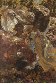 Play of Sunspots, 1910. Creator: Masek, Karel Vitezslav (1865-1927).