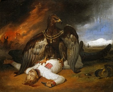 Polish Prometheus or Allegory of Vanquished Poland, 1831. Creator: Vernet, Horace (1789-1863).