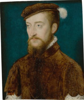 Portrait of Antoine de Bourbon (1518-1562), King of Navarre, 1540s. Creator: Corneille de Lyon (1500/10-1575).