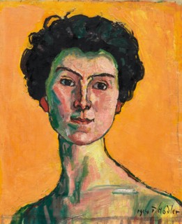 Portrait of Clara Pasche-Battié, 1914. Creator: Hodler, Ferdinand (1853-1918).