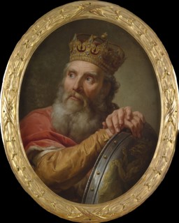 Portrait of King Casimir III the Great (1310-1370), 1768-1771. Creator: Bacciarelli, Marcello (1731-1818).