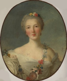 Portrait of Louise Henriette de Bourbon (1726-1759), Duchess of Orléans, 1790-1791. Creator: David, Jacques Louis, (School)  .