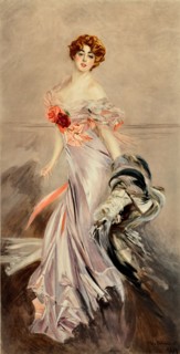 Portrait of Marthe Régnier (1880-1967), 1907. Creator: Boldini, Giovanni (1842-1931).