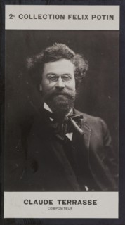 Portrait of the Composer Claude Terrasse (1867-1923), c.1900-1910. Creator: Anonymous.