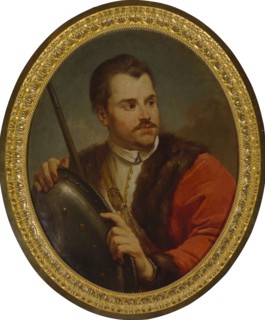Portrait of the Prince Roman Sanguszko (1537-1571), 1768-1771. Creator: Bacciarelli, Marcello (1731-1818).